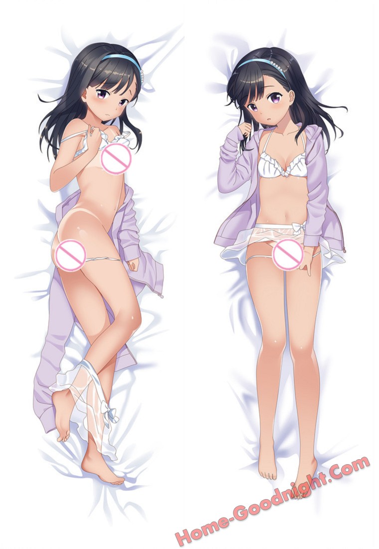 Cute Black Hair Anime Dakimakura Japanese Hugging Body Pillow Cover